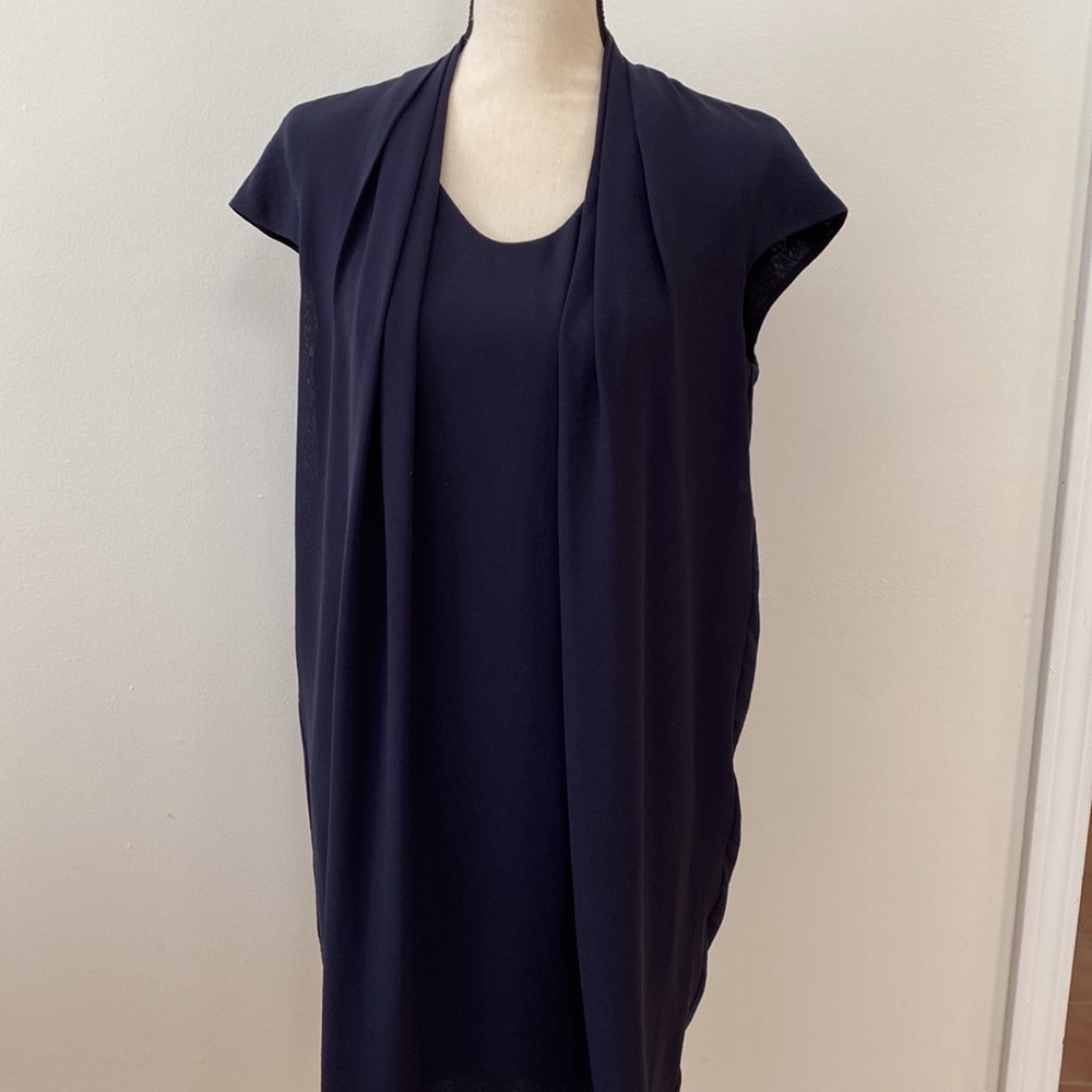 COS dress with interesting collar details.